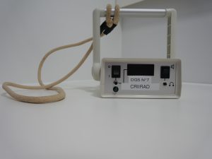  Ictomètres DG5 Saphymo-Novelec : scintillomètres de grande sensibilité utilisés pour la recherche d'anomalies radiamétriques (émissions gamma).